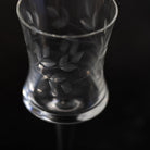 Engraved Aperitif Glass Set of 4 - elsie green - the french kitchen