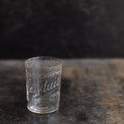 Engraved Blown Glass Tumbler | Clauduis 1909 - elsie green - the french kitchen