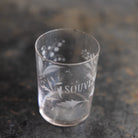 Engraved Blown Glass Tumbler | Souvenir - elsie green - the french kitchen