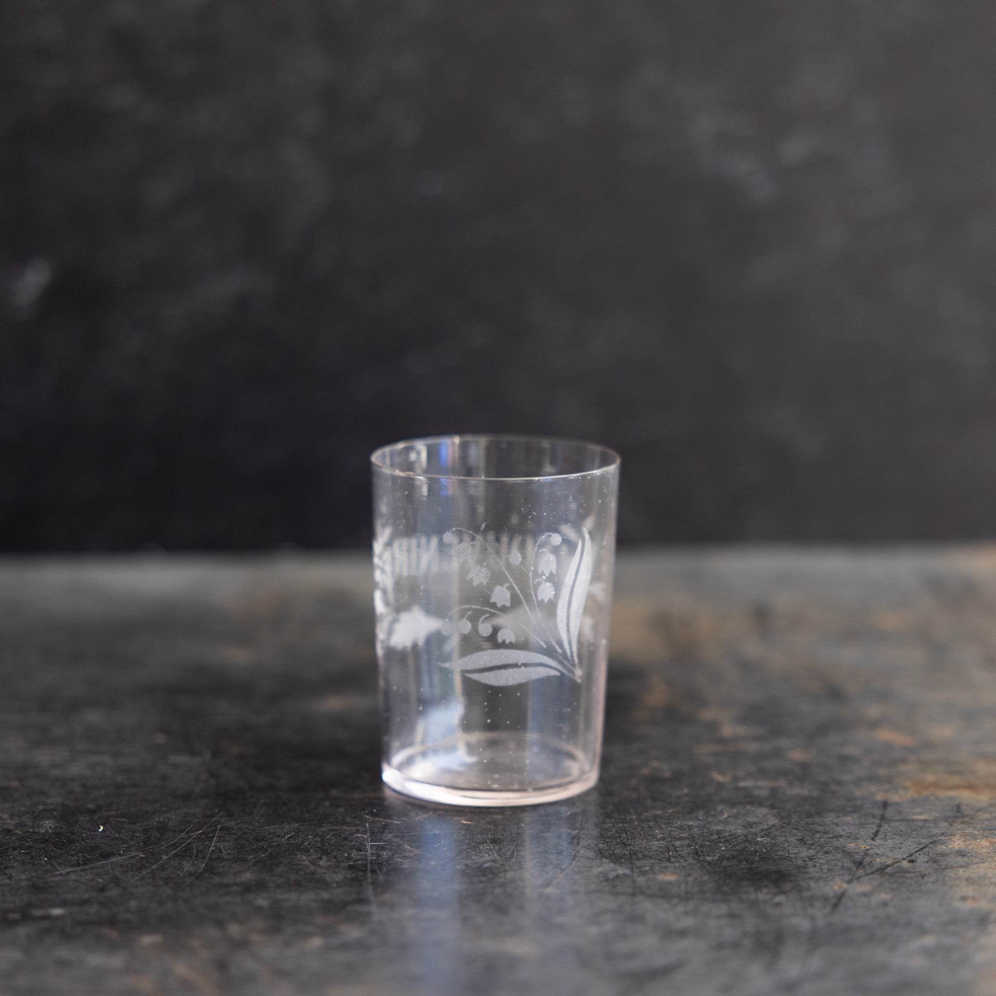 Engraved Blown Glass Tumbler | Souvenir - elsie green - the french kitchen