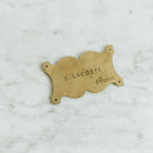 Engraved Brass Plaque - elsie green - Décor