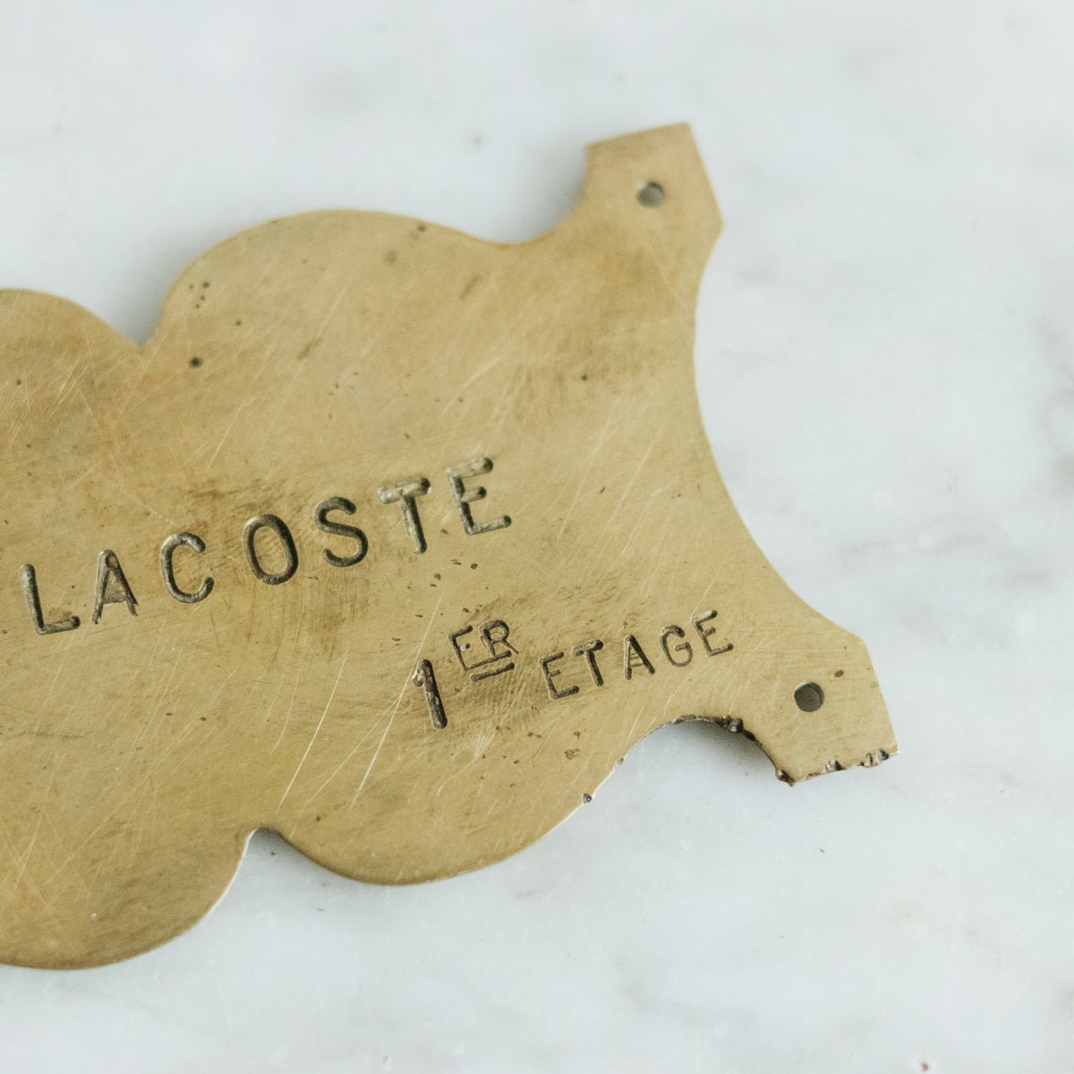 Engraved Brass Plaque - elsie green - Décor