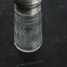Engraved Crystal and Silver Sugar Shaker - elsie green - the french kitchen