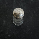 Engraved Crystal and Silver Sugar Shaker - elsie green - the french kitchen
