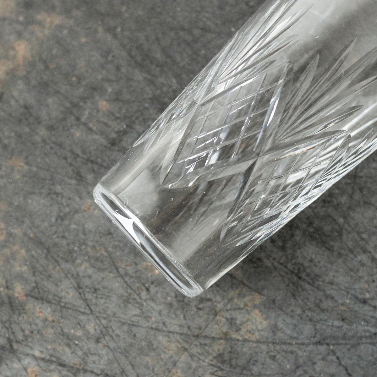 Engraved Crystal Tumbler Set of 4 - elsie green - the french kitchen