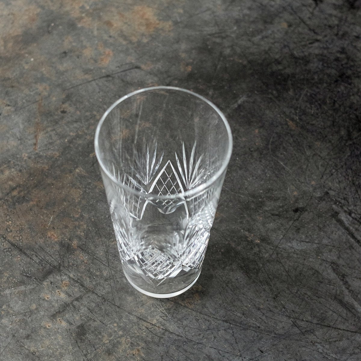 Engraved Crystal Tumbler Set of 4 - elsie green - the french kitchen