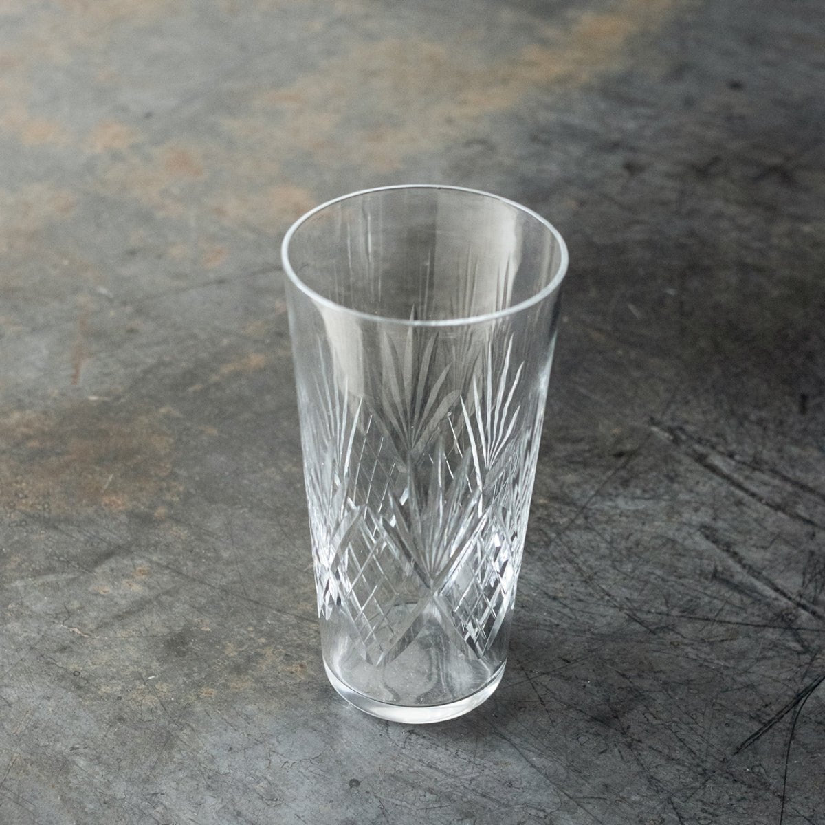 Engraved Crystal Tumbler Set of 4 - elsie green - the french kitchen