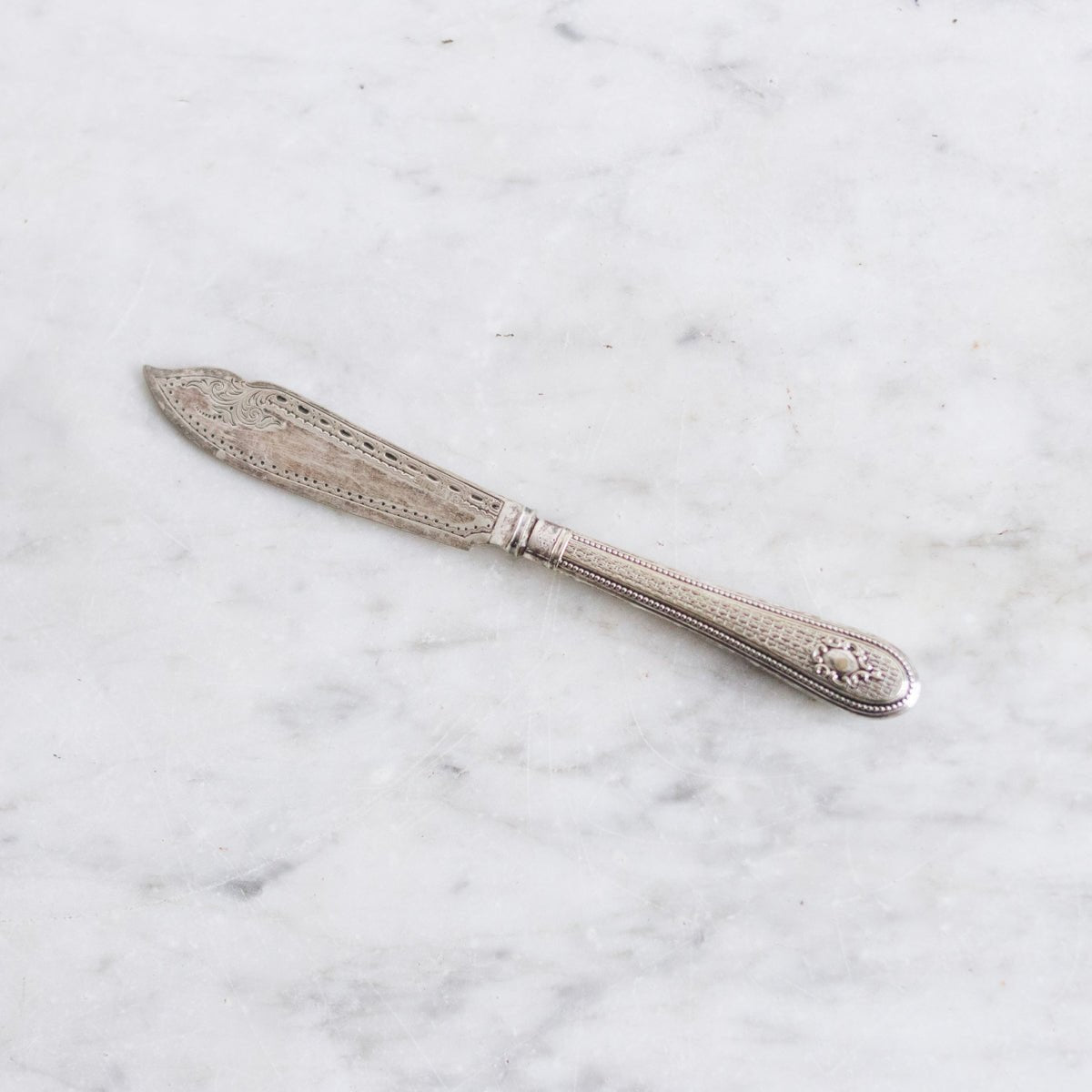 Engraved Fish Knife - elsie green - The French Kitchen
