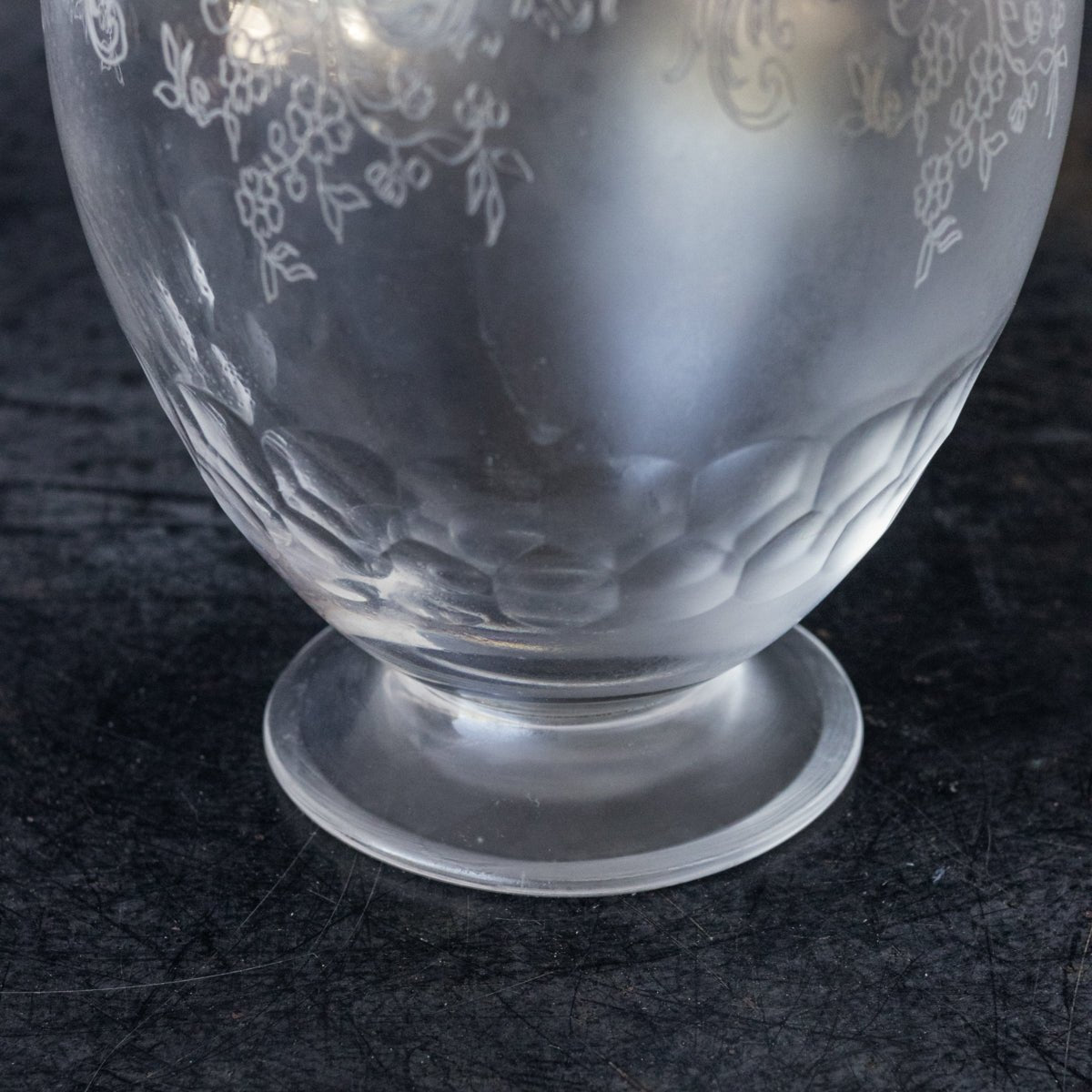Engraved Glass Decanter - elsie green - the french kitchen