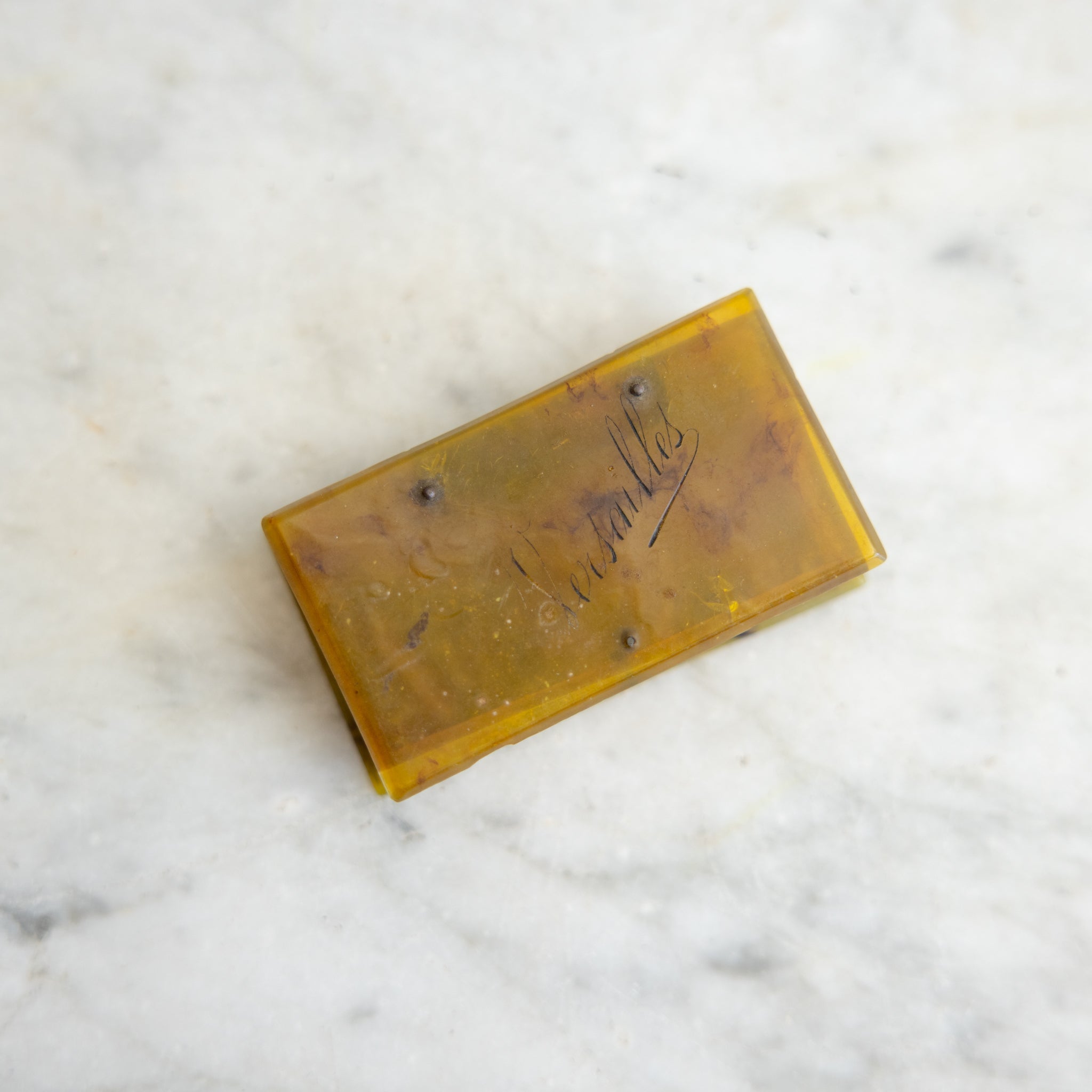 Engraved Horn Snuff Box | Versailles - elsie green - decor