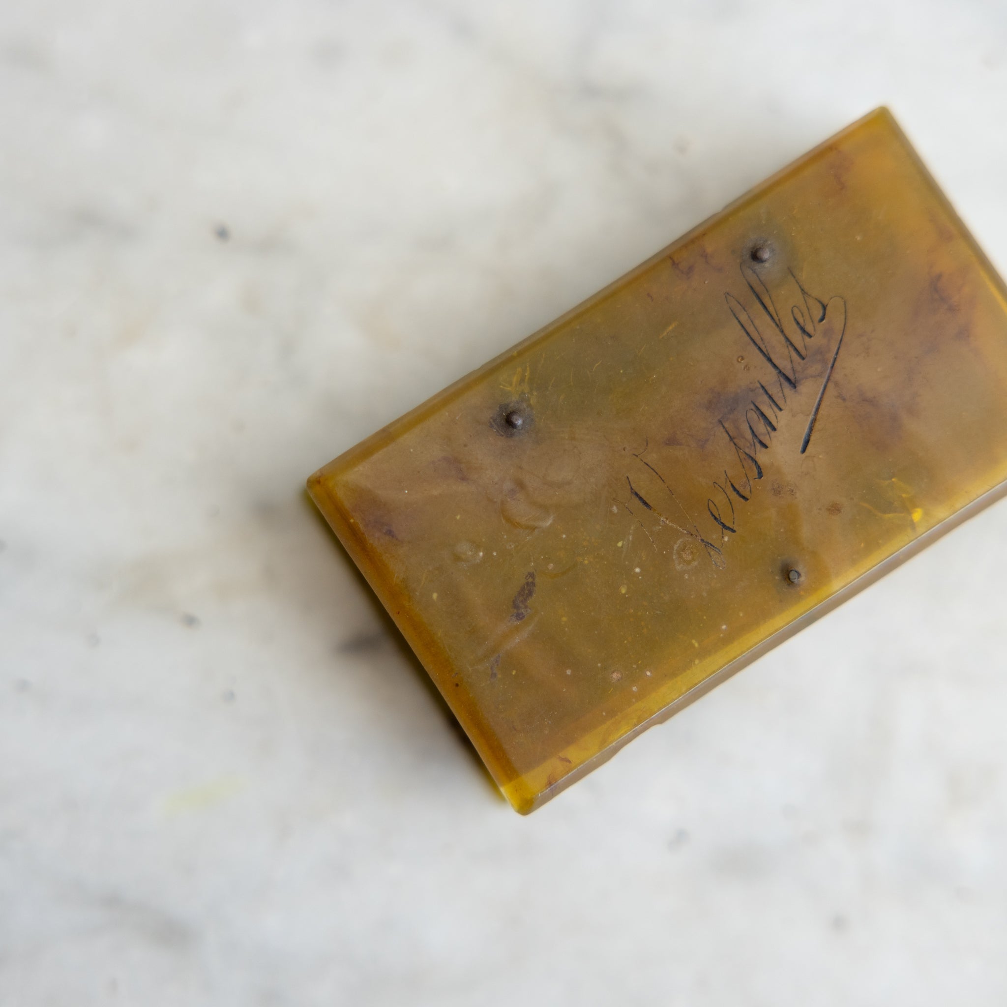 Engraved Horn Snuff Box | Versailles - elsie green - decor