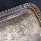 Engraved Hotel Silver Tray - elsie green - the french kitchen
