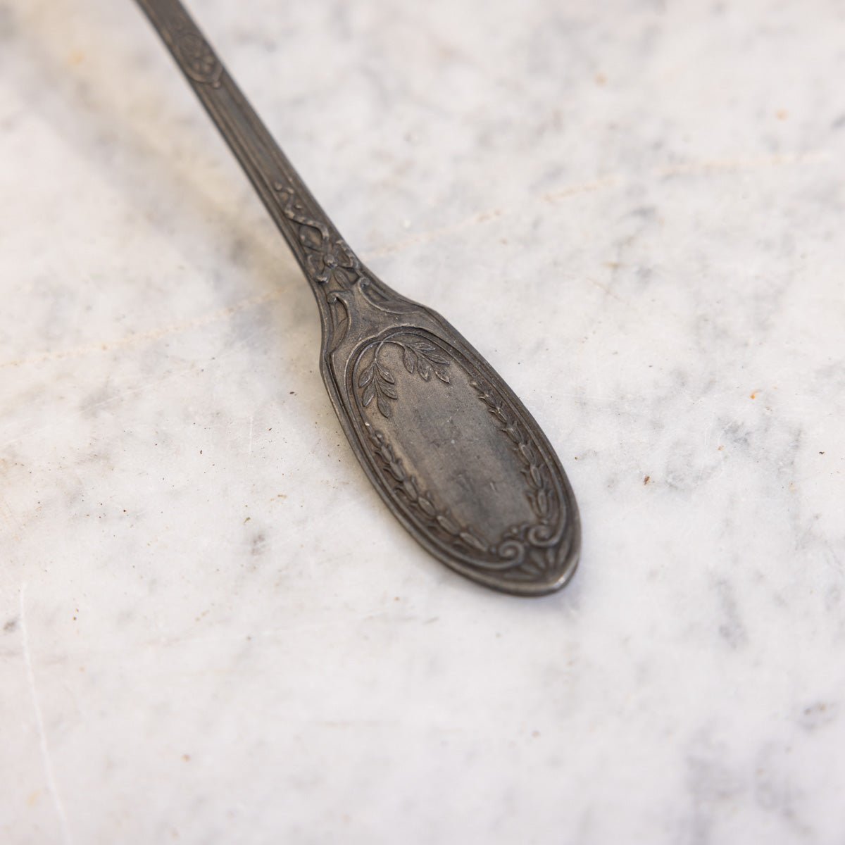Engraved Silver Serving Spoon - elsie green - the french kitchen