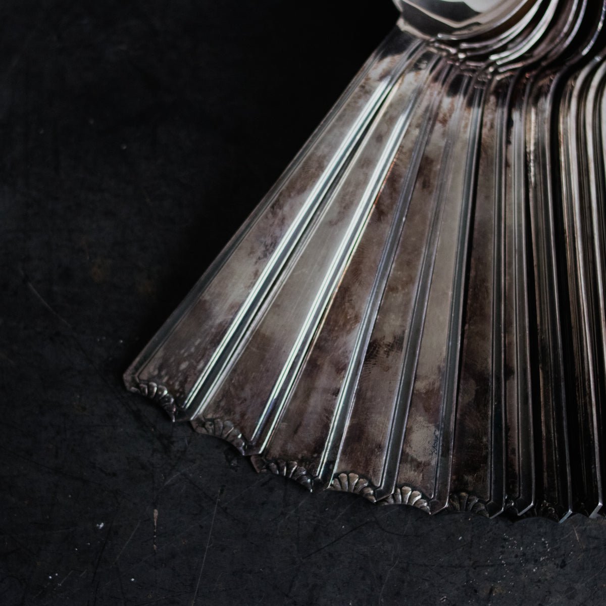 Ercuis Complete Flatware Set of 40 Pieces - elsie green - the french kitchen