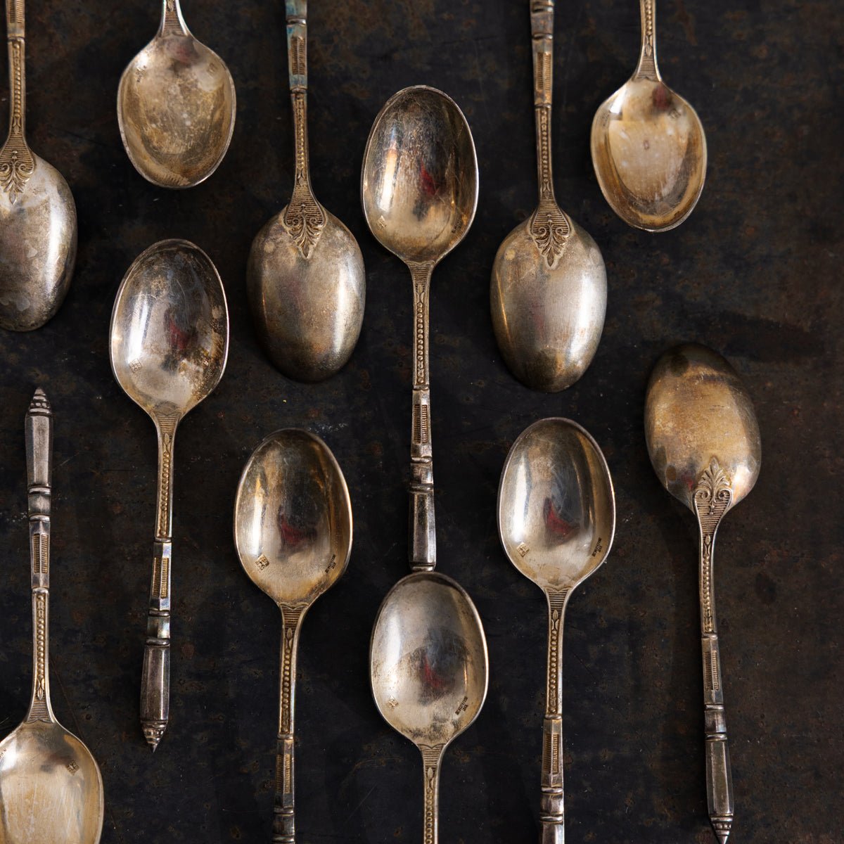 Ercuis Demitasse Spoon Set of 12 - elsie green - the french kitchen