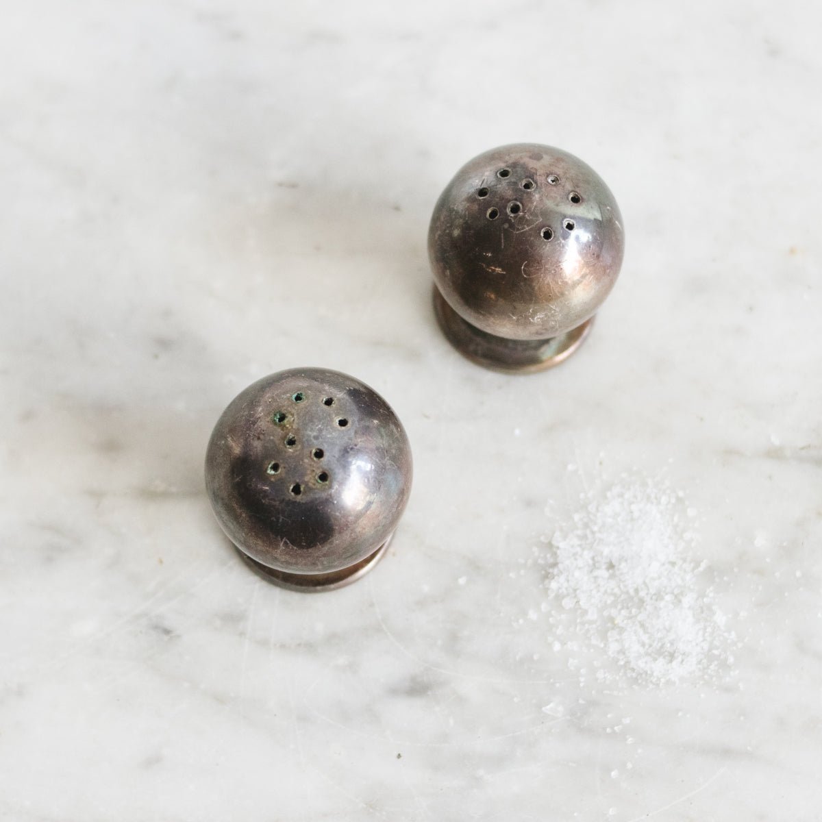 Ercuis Salt & Pepper Shakers - elsie green - decor