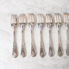 Ercuis Seafood Fork Set of 9 - elsie green - the french kitchen