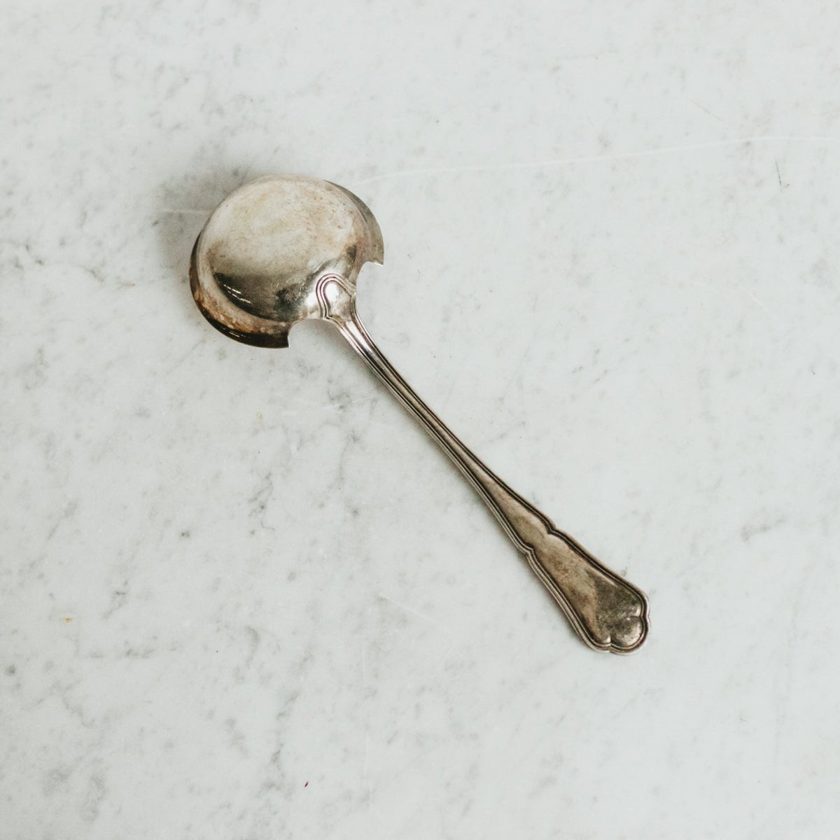 Ercuis Silver Ladle - elsie green - The French Kitchen