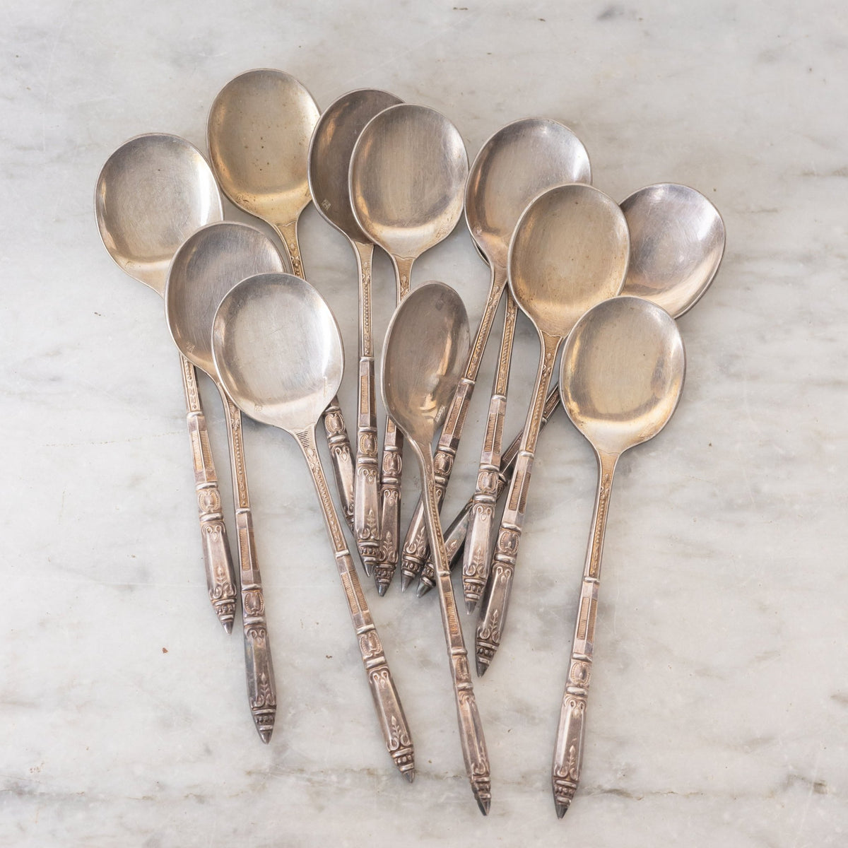 Ercuis Spoon Set of 12 - elsie green - the french kitchen
