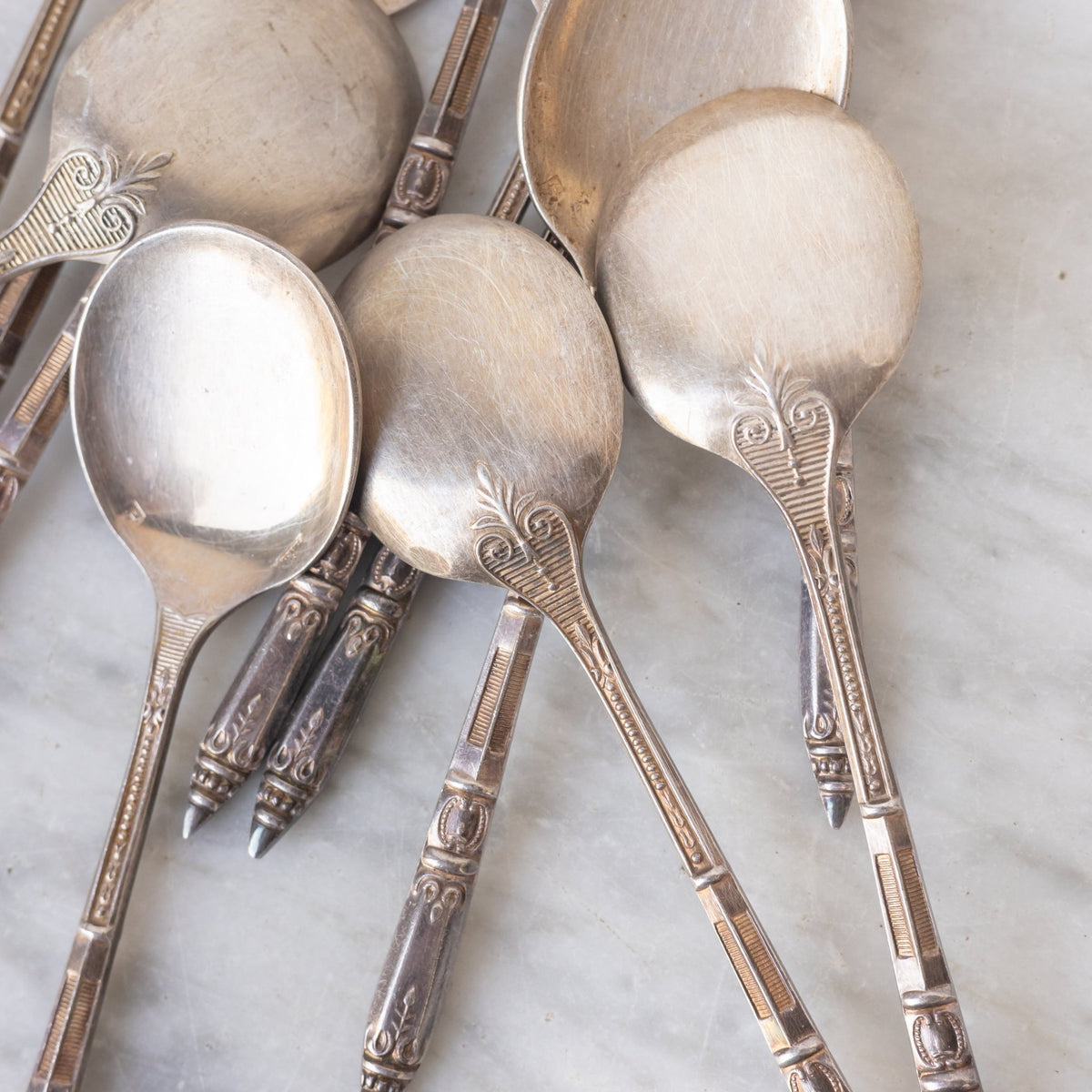 Ercuis Spoon Set of 12 - elsie green - the french kitchen