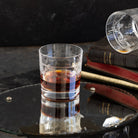 Etched Bar Glass Set of 12 - elsie green - the french kitchen