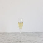 Etched Champagne Flute Set Of 7 - elsie green - The French Kitchen