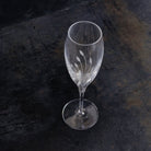 Etched Champagne Flute Set Of 7 - elsie green - The French Kitchen