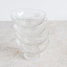 Etched Dessert Coupes - Set Of 9 - elsie green - The French Kitchen