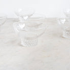 Etched Dessert Coupes - Set Of 9 - elsie green - The French Kitchen