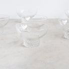 Etched Dessert Coupes - Set Of 9 - elsie green - The French Kitchen