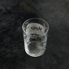 Etched Glass Tumbler - elsie green - The French Kitchen