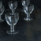 Etched Strawberry Petite Glass Set Of 9 - elsie green - The French Kitchen