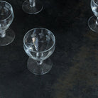 Etched Strawberry Petite Glass Set Of 9 - elsie green - The French Kitchen