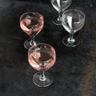 Etched Wine Glass Set Of 4 - elsie green - The French Kitchen