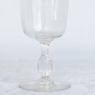 Etched Wine Glass Set of 6 - elsie green - the french kitchen