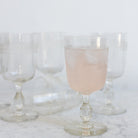 Etched Wine Glass Set of 6 - elsie green - the french kitchen