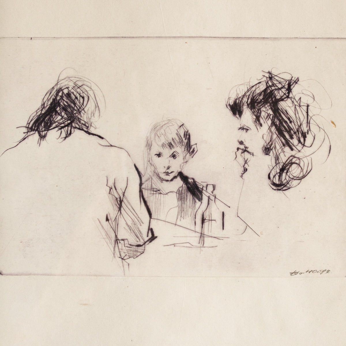 Family Portrait Drawing | Bob Tenhoop - elsie green - Art
