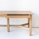 Farmhouse Reclaimed Wood Work Table | Floor Sample - elsie green - Custom Furniture