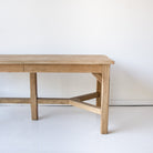 Farmhouse Reclaimed Wood Work Table | Floor Sample - elsie green - Custom Furniture