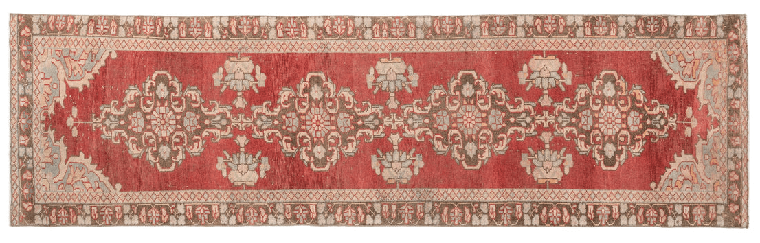 Felicijonas Vintage Rug | 3'1" x 10'9" - elsie green - Textiles