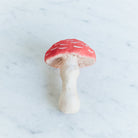 Felt Fairy Tale Mushroom Ornament - elsie green - 