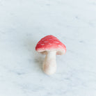 Felt Fairy Tale Mushroom Ornament - elsie green - 