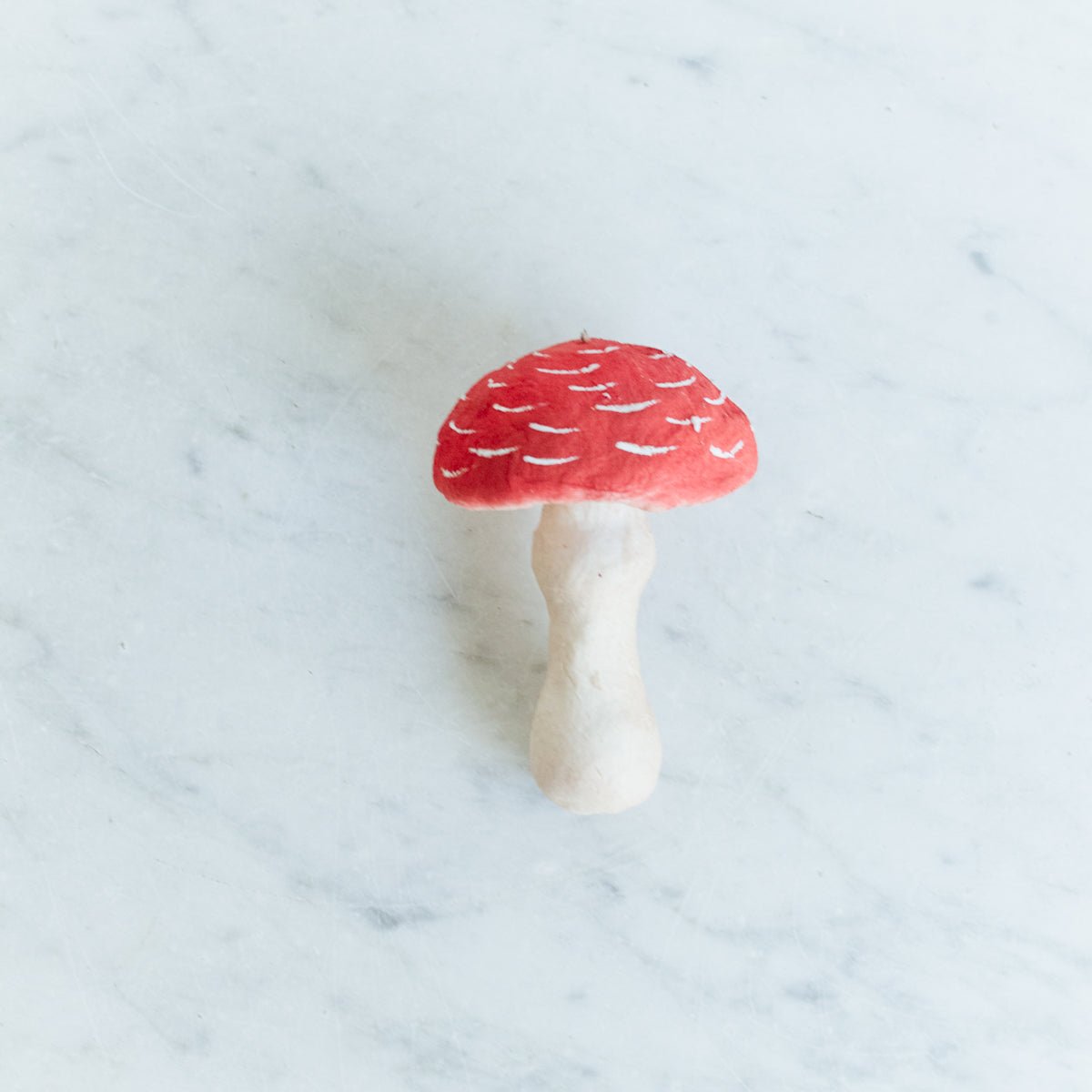 Felt Fairy Tale Mushroom Ornament - elsie green - 