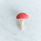 Felt Fairy Tale Mushroom Ornament - elsie green - 