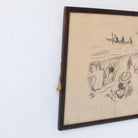Figures on La Plage Numbered Print | Pierre Deval 1897-1993 - elsie green - art