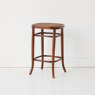 Fischel Birds-eye Cane Stool - elsie green - furniture