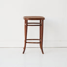 Fischel Birds-eye Cane Stool - elsie green - furniture