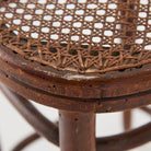 Fischel Birds-eye Cane Stool - elsie green - furniture