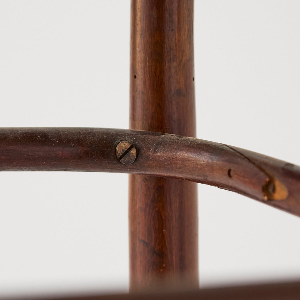 Fischel Birds-eye Cane Stool - elsie green - furniture