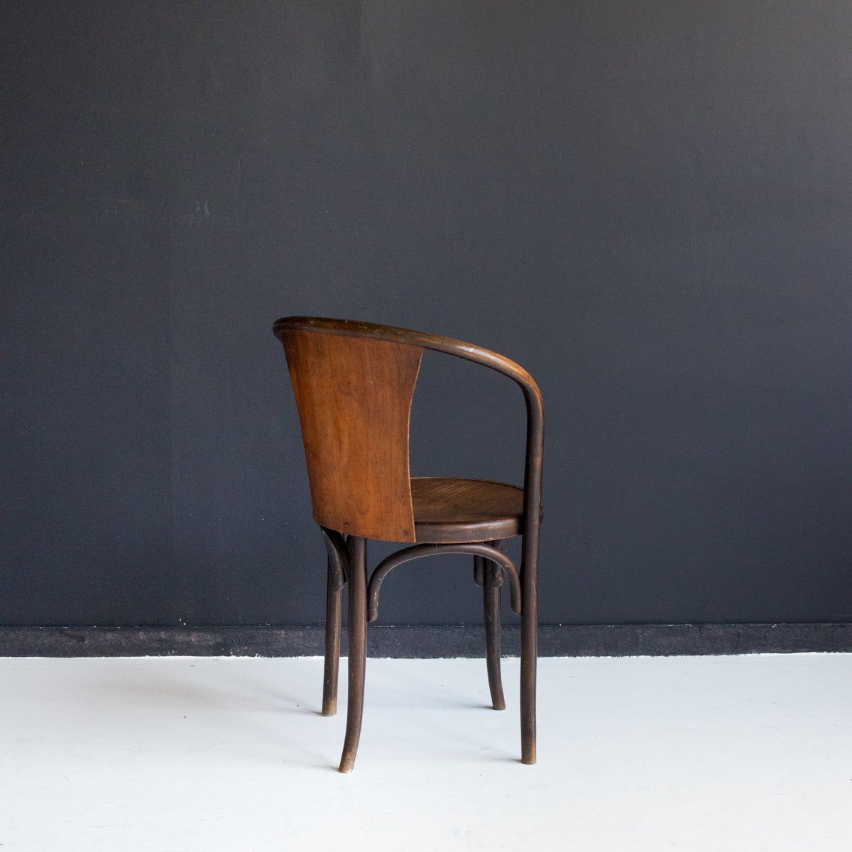 Fischel E15C Bentwood Arm Chair - elsie green - furniture